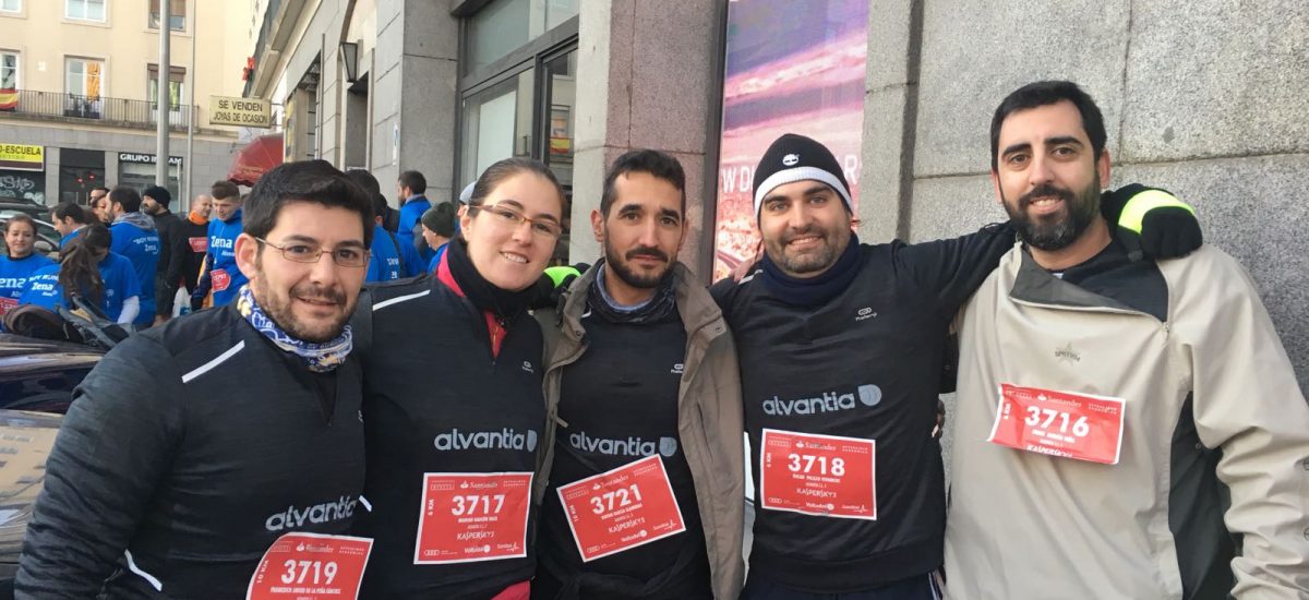 Running in the 18th edition of “Carrera de las Empresas”